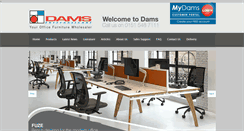 Desktop Screenshot of dams.com